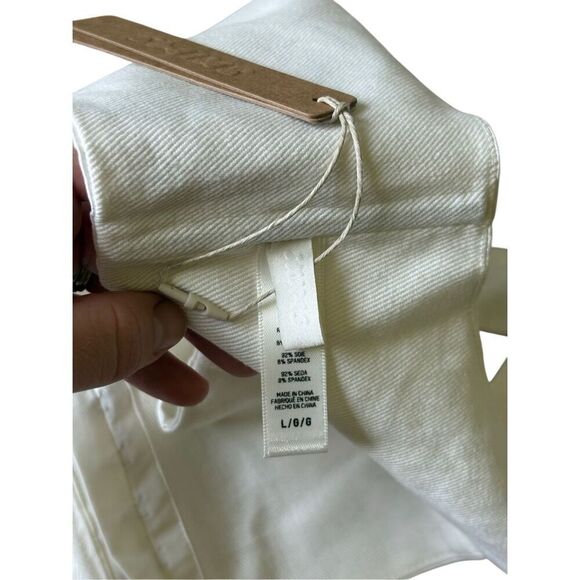 NEW SKIMS BRIDAL SILK LINGERIE CORSET size L SQUARE NECK TOP MARBLE - Picture 6 of 12